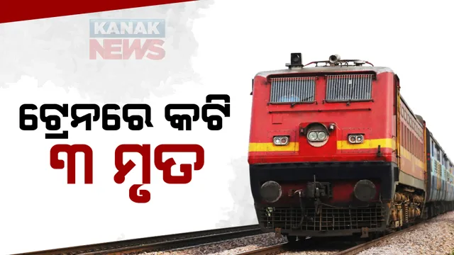 ହଠାତ୍ ଛାଡିଦେଲା ଟ୍ରେନ୍, ଟ୍ରାକରେ କଟି ୩ ମୃତ ୩ ଗୁରୁତର । ବର୍ଷା ପବନ ପାଇଁ ଟ୍ରେନ ତଳେ ନେଇଥିଲେ ଆଶ୍ରୟ ।