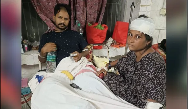 ଦୁର୍ଘଟଣାରେ ବିଚ୍ଛେଦ ପରେ ମିଳନ, ପୁରସ୍ପରକୁ ଫେରି ପାଇଲେ ପଶ୍ଚିମବଙ୍ଗର ନବ ଦମ୍ପତ୍ତି ଉଭୟ ଆହତ ପରେ ଏବେ ସୁରକ୍ଷିତ