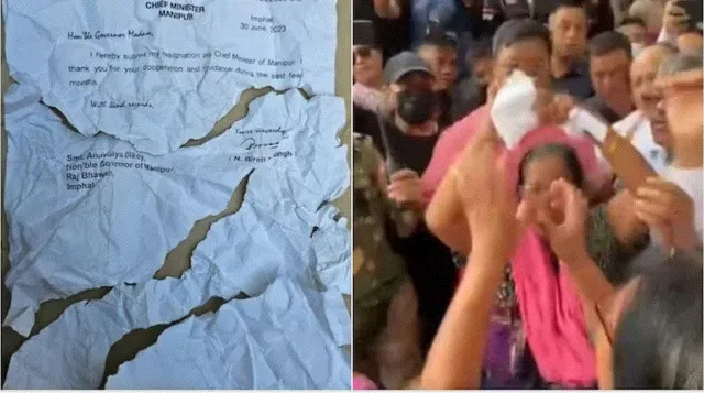 ଇସ୍ତଫାକୁ ନେଇ ଗଣମାଧ୍ୟମରେ ଚର୍ଚ୍ଚା ପରେ ଟ୍ୱିଟ କଲେ ଏନ ବିରେନ ସିଂହ, ମହିଳା ସମର୍ଥକ ଚିରିଦେଲେ ଇସ୍ତଫାପତ୍ର 