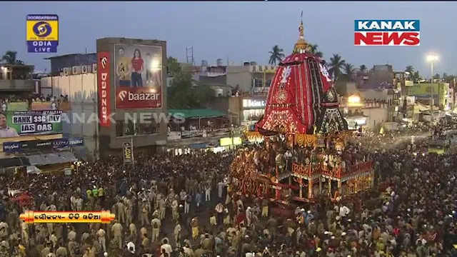 ଶରଧାବାଲିରେ ପହଞ୍ଚିଲା ତାଳଧ୍ୱଜ। ଅଧାବାଟରେ ଅଟକିଲା ଦର୍ପଦଳନ, ନନ୍ଦିଘୋଷ