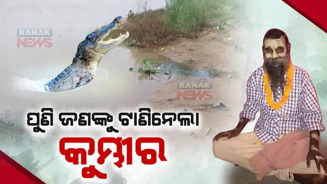 ପୁଣି ବ୍ରାହ୍ମଣୀ ନଦୀରେ କୁମ୍ଭୀର ଆତଙ୍କ : ଅମୂଲ୍ୟ ଦାସଙ୍କୁ ନଦୀ ଭିତରକୁ ଟାଣି ନେଲା କୁମ୍ଭୀର, ଉଦ୍ଧାର କାର୍ଯ୍ୟ ଜାରି