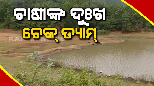 ଚାଷୀଙ୍କ କାମରେ ଆସୁନି ୪୦ ବର୍ଷର ପୁରୁଣା ଚେକଡ୍ୟାମ୍। ପୋତି ହୋଇଗଲାଣି କେନାଲ