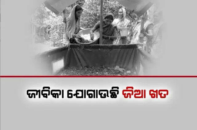 ଜୀବିକା ଯୋଗାଉଛି ଜିଆ ଖତ। ଖତ ବିକି ଗାଁର ୮୨ ଘର ଲକ୍ଷପତି