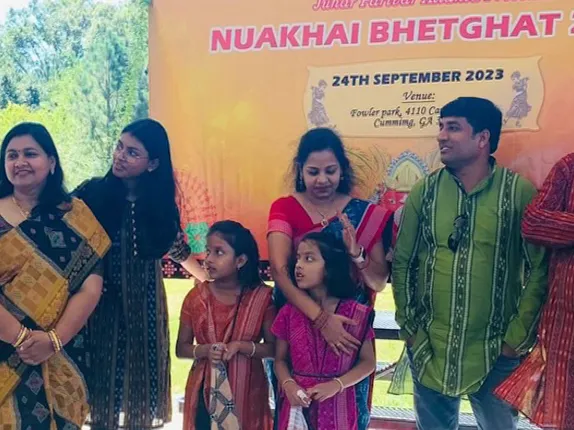 ବିଦେଶ ମାଟିରେ ନୂଆଁଖାଇ । ଆମେରିକାରେ ନୂଆଁଖାଇ ପାଳିଲେ ପଶ୍ଚିମ ଓଡିଶା ଲୋକ ।