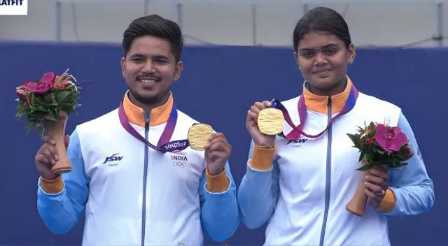 ତୀରନ୍ଦାଜୀରେ ଭାରତକୁ ସ୍ୱର୍ଣ୍ଣ । ୭୧ ପଦକ ସହ ଏସୀୟ କ୍ରୀଡାରେ ନୂଆ ରେକର୍ଡ କଲା ଭାରତ ।