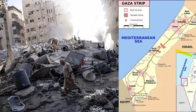 ଗାଜା ଷ୍ଟ୍ରିପ୍: ୪୧ କିଲୋମିଟର ଲମ୍ବର ସେହି ଭୂମି , ଯାହାପାଇଁ ଇସ୍ରାଏଲ୍ ଏବଂ ପାଲେଷ୍ଟାଇନ  ଦଶନ୍ଧି ଦଶନ୍ଧି  ଧରି ଯୁଦ୍ଧ କରୁଛନ୍ତି