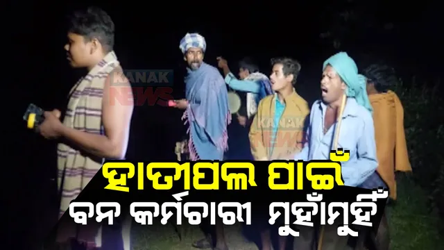 ଲୋକଙ୍କ ନିଦ ହଜାଇଲେଣି ଭଂଜନଗର ଚଢ଼େୟାପଲ୍ଲୀ ଓ ଜିରାବାଡ଼ି ଅଂଚଳରେ ହାତୀପଲ୍ଲ: ହାତୀ ଘଉଡ଼ାଇବାକୁ ନେଇ ଦୁଇ ବନକର୍ମଚାରୀଙ୍କ ମଧ୍ୟର ଛକାପଞ୍ଝା