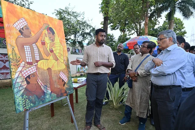 ଏସସି ଏସଟି ଆରଟିଆଇ ପକ୍ଷରୁ ଆରମ୍ଭ ହେଲା ଜନଜାତି ଚିତ୍ରକଳା ପ୍ରଦର୍ଶନୀ । ୨୧ ତାରିଖ ଯାଏଁ ଖୋଲା ରହିବ