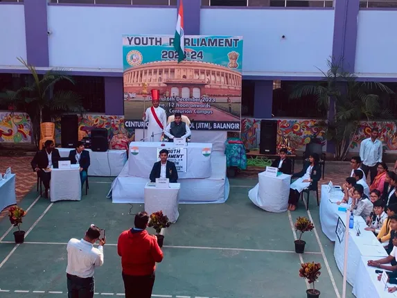 ସେଞ୍ଚୁରିଅନ ବିଦ୍ୟାଳୟର ନିଆରା ପ୍ରୟାସ । ବିଦ୍ୟାଳୟରେ ୟୁଥ ପାର୍ଲିଆମେଣ୍ଟର କାର୍ଯ୍ୟକ୍ରମ ଉଦଯାପିତ.