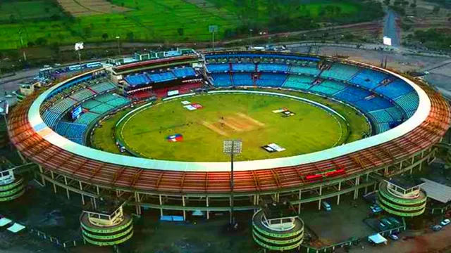 ରାଇପୁର ଷ୍ଟାଡିୟମରୁ ବିଦ୍ୟୁତ୍ ସଂଯୋଗ ବିଚ୍ଛିନ୍ନ କଲା ବିଦ୍ୟୁତ ବିଭାଗ । ସନ୍ଧ୍ୟା ୭ଟାରେ ହେବାକୁ ଅଛି ଇଣ୍ଡିଆ- ଅଷ୍ଟ୍ରେଲିଆ ଟି-୨୦ ମ୍ୟାଚ୍