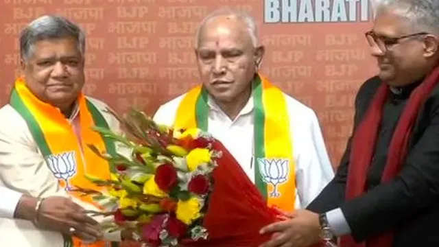 ବିିହାର ପରେ କର୍ଣ୍ଣାଟକ କ୍ଷମତା କେନ୍ଦ୍ରରେ ହଲଚଲ । ରାଜ୍ୟର ପୂର୍ବତନ ମୁଖ୍ୟମନ୍ତ୍ରୀ ବିଜେପିରେ ସାମିଲ