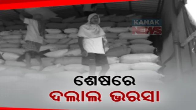 ମଣ୍ଡି କଟକଣା ଯୋଗୁଁ ଦଲାଲଙ୍କ ଭରସାରେ ଚାଷୀ । ସରକାରୀ ଦର ଠାରୁ କମ୍ ଦରରେ ବିକ୍ରି କରୁଛନ୍ତି ଧାନ