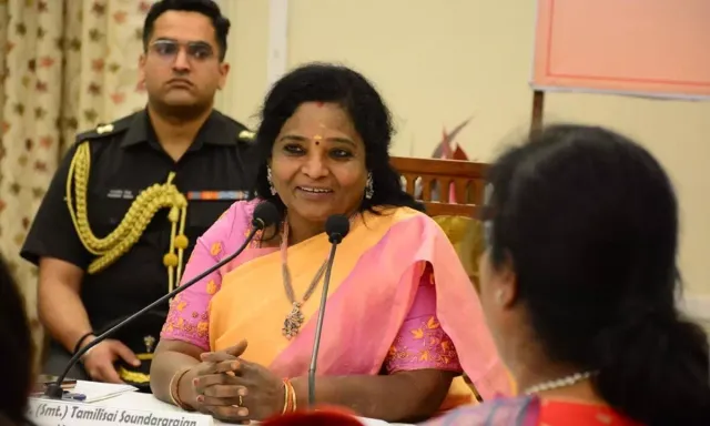 ତେଲେଙ୍ଗାନା ରାଜ୍ୟପାଳ ପଦରୁ ଇସ୍ତଫା ଦେଲେ ସୁନ୍ଦରରାଜନ । ତାମିଲନାଡୁରୁ ନିର୍ବାଚନ ଲଢିବା ନେଇ ଚର୍ଚ୍ଚା ।