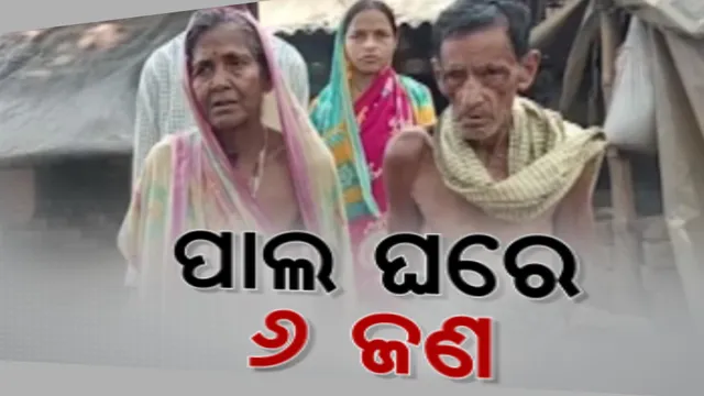 ଆବାସ ଯୋଜନା କାହାପାଇଁ । ମୁଣ୍ଡ ଉପରେ ବିପଦ ସଂକୁଳ ପୁରୁଣା ଛାତ । ଜୀବନ ଭୟରେ ପାଲ ଘରେ ରହୁଛନ୍ତି ୬ ପ୍ରାଣୀ କୁଟୁମ୍ବ