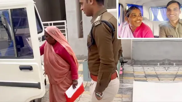 ମା’କୁ ମେଳା ବୁଲାଇ ନେଲେ ଡିଏସପି ପୁଅ: ସରକାରୀ ଗାଡିରେ ବସି ଖୁସିହେଲା ମା’