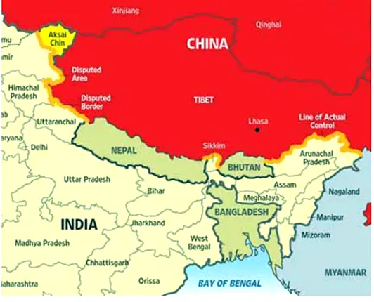 ଅରୁଣାଚଳ ପ୍ରଦେଶକୁ ନେଇ ଚୀନ ଖେଳୁଛି ଚାଲ । ପୁଣିଥରେ ନାମ ପରିବର୍ତ୍ତନ କରି ଜାରି କଲା ସୂଚୀ ।