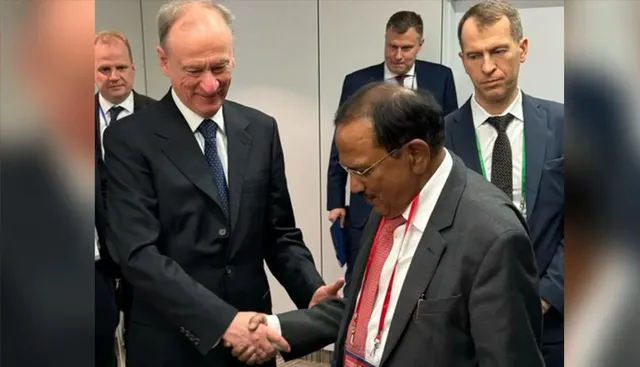 ଏକ ମାସ ମଧ୍ୟରେ ଦ୍ୱିତୀୟ ଥର ପାଇଁ ପୁଟିନଙ୍କ ଅଧିକାରୀଙ୍କୁ ଭେଟିଲେ NSA ଅଜିତ ଡୋଭାଲ ।