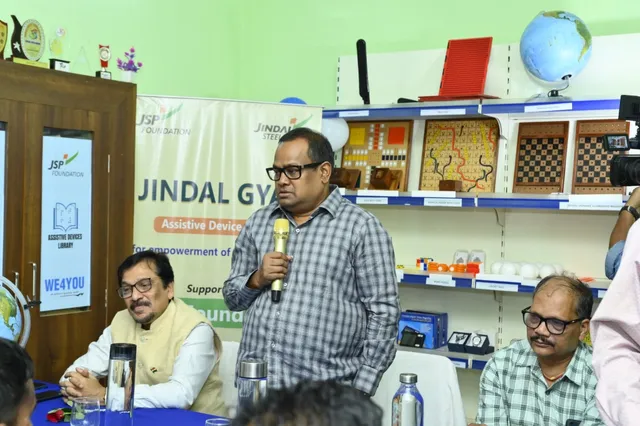 ଜେଏସପି ଫାଉଣ୍ଡେସନ ପକ୍ଷରୁ ଭୁବନେଶ୍ୱରରେ ଦୃଷ୍ଟିହୀନଙ୍କ ପାଇଁ ଅତ୍ୟାଧୁନିକ ସହାୟକ ଉପକରଣ ଲାଇବ୍ରେରୀ ସ୍ଥାପନ ।