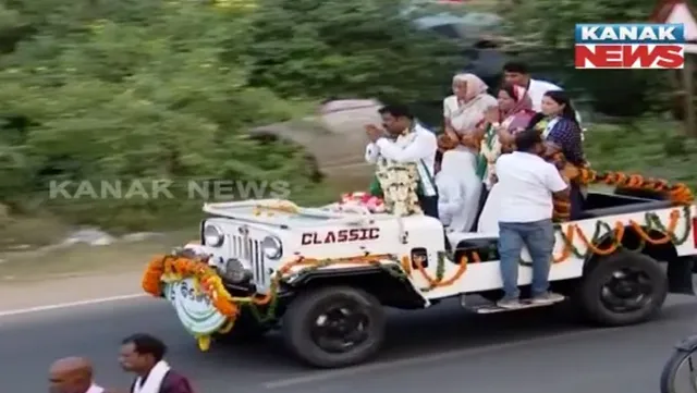 ନିମାପଡାରେ ଦିଲ୍ଲୀପ ନାୟକଙ୍କ ରୋଡ୍ ସୋ’ । ସାମିଲ ହେଲେ ଜଗତସିଂହପୁର ଲୋକସଭା ପ୍ରାର୍ଥୀ ରାଜଶ୍ରୀ ମଲ୍ଲିକ ।