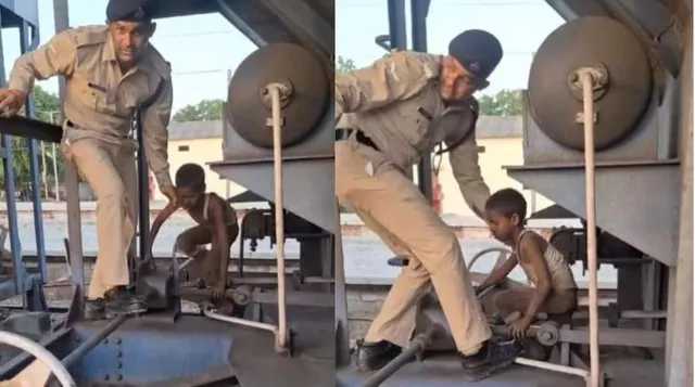 ମାଲବାହୀ ଟ୍ରେନର ଚକା ମଝିରେ ବସି ୧୦୦ କିଲୋମିଟର ଗଲା କୁନି ପୁଅ । ଉଦ୍ଧାର କଲେ ଆରପିଏଫ୍ ପୋଲିସ ।