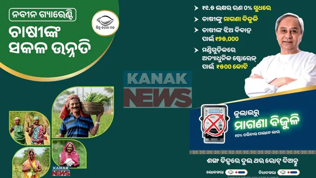 ଚାଷୀଙ୍କ ବିକାଶ ପାଇଁ ନବୀନ ସରକାରଙ୍କ ବଡ ଘୋଷଣା । ବିନା ସୁଧରେ ମିଳିବ ୧.୫ ଲକ୍ଷ ଟଙ୍କାର ଋଣ, ମାଗଣା ବିଜୁଳି