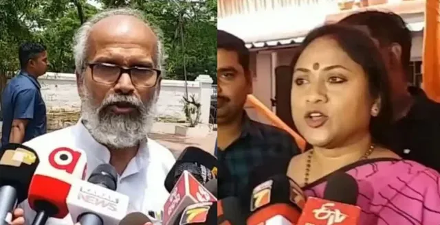 ବାଲେଶ୍ୱର ସାଂସଦ ପ୍ରାର୍ଥୀ ପ୍ରତାପ ଷଡଙ୍ଗୀକୁ ବିଜେଡି ପ୍ରାର୍ଥୀ ଲେଖାଶ୍ରୀ ପଚାରିଲେ ତିନି ପ୍ରଶ୍ନ । କହିଲେ, କାହିଁକି ଗଲା ମନ୍ତ୍ରୀ ପଦ ...