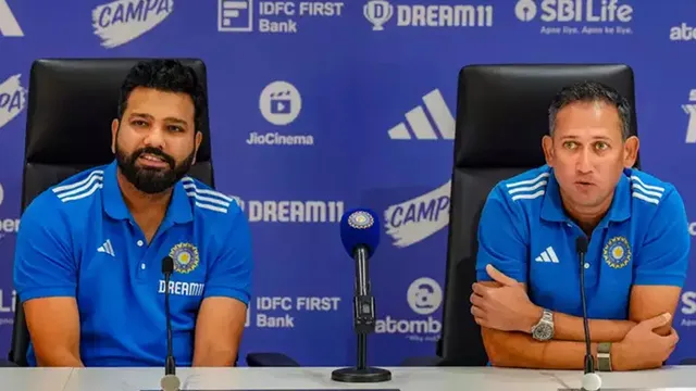 ବିଶ୍ୱକପ ଖେଳାଳୀ ଚୟନ ନେଇ ଟିମ ଇଣ୍ଡିଆର ପ୍ରେସମିଟ । ରିଙ୍କୁ ଓ ଗିଲଙ୍କ ବାଦ ନେଇ ରୋହିତଙ୍କ ପ୍ରତିକିୟା,ନିଷ୍ପତି ଥିଲା କଠୋର