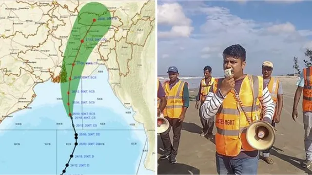 ତୀବ୍ର ରୂପ ନେଲା ବାତ୍ୟା ‘ରେମାଲ’ । ପ୍ରଭାବରେ ଉତ୍ତର ଓଡିଶାରେ ପ୍ରବଳ ବର୍ଷା ସୂଚନା ।