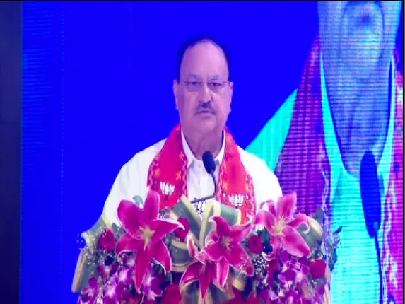 ଓଡ଼ିଶାରେ ବିଜେପିର ସଂକଳ୍ପପତ୍ର ଜାରି କଲେ ଜେପି ନଡ୍ଡା । କହିଲେ, ଜଗନ୍ନାଥଙ୍କ ଭରସାରେ ଚାଲିଛି ଓଡ଼ିଶା, ସରକାରକୁ ଆସିଲେ ୧୮ ମାସରେ ଫେରାଇବୁ ଚିଟଫଣ୍ଡ ଟଙ୍କା ।