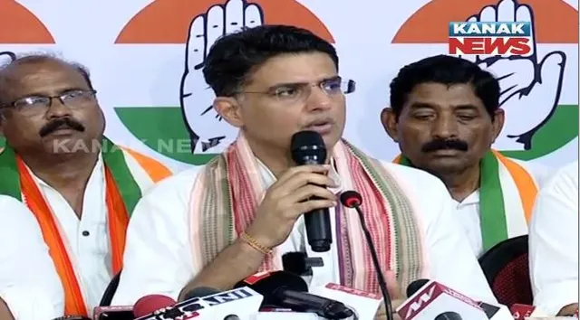 କଂଗ୍ରେସ ନେତା ସଚିନ ପାଇଲଟଙ୍କ ପ୍ରେସମିଟ । କହିଲେ ଜୁମଲା ସରକାରକୁ ଲୋକଙ୍କ ବିଶ୍ୱାସ ନାହିଁ ।