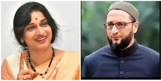 ହାଇଦ୍ରାବାଦରୁ ହାରିଲେ ମାଧବୀଲତା, ଓୱେସି କରିଲେ ପରାଜିତ ।