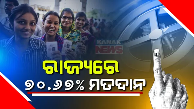 ରାଜ୍ୟରେ ଶେଷ ପର୍ଯ୍ୟାୟରେ ୭୦ .୬୭ ପ୍ରତିଶତ ମତଦାନ । ମୟୂରଭଞ୍ଜରେ ସର୍ବାଧିକ ଭୋଟିଂ ।