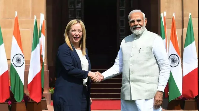 ଜି-୭ ସମ୍ମିଳନୀ ସାରି ଭାରତ ଫେରିଲେ ପ୍ରଧାନମନ୍ତ୍ରୀ ନରେନ୍ଦ୍ର ମୋଦୀ । ଚର୍ଚ୍ଚାରେ ମୋଦୀଙ୍କ ସହ ଇଟାଲି ପ୍ରଧାନମନ୍ତ୍ରୀ ଜର୍ଜିଆ ମେଲୋନିଙ୍କ ଆଲୋଚନା ।