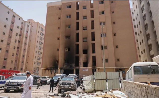 କୁଏତରେ ଭୟଙ୍କର ଅଗ୍ନିକାଣ୍ଡ । ୪୧ରୁ ଅଧିକ ଶ୍ରମିକଙ୍କ ପ୍ରାଣହାନି,ମୃତକଙ୍କ ମଧ୍ୟରେ ୪୦ ଭାରତୀୟ