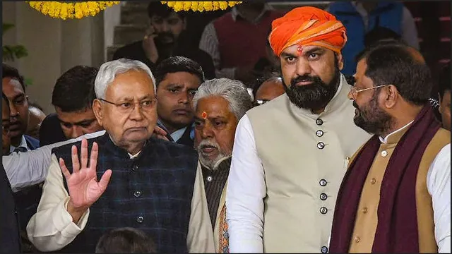 ନୀତିଶ କୁମାରଙ୍କୁ ନେଇ ବିଜେପିର କେନ୍ଦ୍ରୀୟ ନେତୃତ୍ୱଙ୍କ ସ୍ପଷ୍ଟ ବୟାନ । ନୀତିଶଙ୍କ ନେତୃତ୍ୱରେ ଲଢାଯିବ ବିହାର ବିଧାନସଭା ନିର୍ବାଚନ