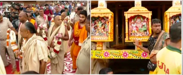 ଆସନ୍ତାକାଲି ବିଶ୍ୱ ପ୍ରସିଦ୍ଧ ଘୋଷଯାତ୍ରା; ତିନି ରଥକୁ ବିଜେ ହେଲା ଆଜ୍ଞାମାଳ , କିଛି ସମୟ ପରେ ସିଂହଦ୍ୱାରକୁ ଆସିବ ୩ ରଥ