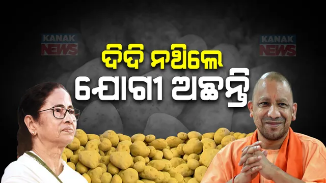 ଆଳୁ ଦେଲେନି ଦିଦି, ଯୋଗାଇଦେବେ ଯୋଗୀ । ପଶ୍ଚିମବଙ୍ଗ ବଦଳରେ ୟୁପିରୁ ଆସିଲା ଆଳୁ । ରୋଷେଇଶାଳରୁ ରାଜନୀତି 'ଆଳୁ' ଚର୍ଚ୍ଚା ।