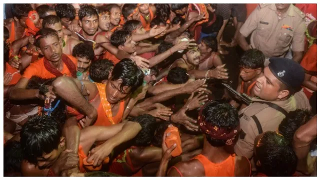 ମନ୍ଦିରରେ ଦଳାଚକଟାରେ ୭ ଜଣଙ୍କ ମୃତ୍ୟୁ, ୩୫ରୁ ଅଧିକ ଆହତ ; ଶ୍ରାବଣ ସୋମବାରରେ ବିହାରରେ ଅଘଟଣ