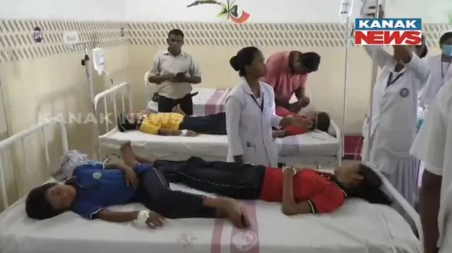 ମଧ୍ୟାହ୍ନ ଭୋଜନ ଖାଇ ୬୦ ପିଲା ଗୁରୁତର ; ଝାରସୁଗୁଡ଼ା ଜମେରା ୟୁଜି ଏମଇ ସ୍କୁଲର ଘଟଣା