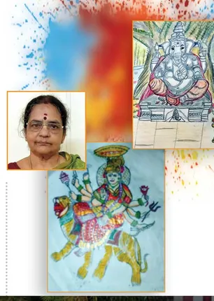 /idhalgal/om/banumathi-shines-devotional-paintings-vijaya-kannan