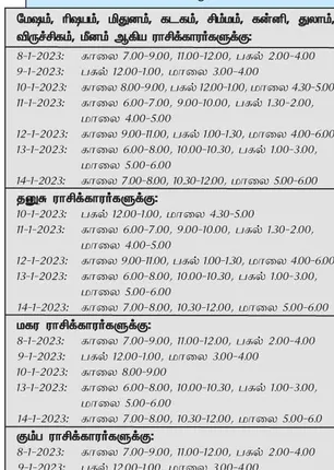 /idhalgal/balajothidam/auspicious-day-and-time-week-8-1-2023-14-1-2023