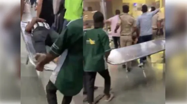 accident at Bandra station