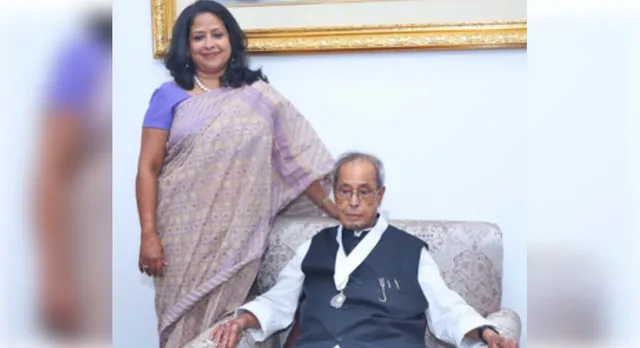 PRANAB'S DAUGHTER SHARMISHTA MUKHERJEE