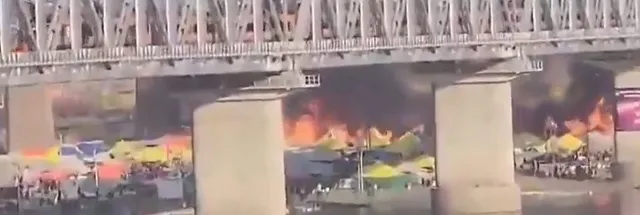 fire at mahakumbh mela