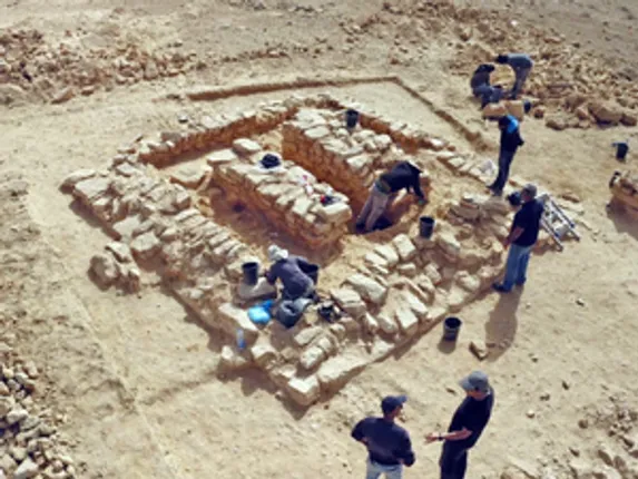 Excavation in Israel 