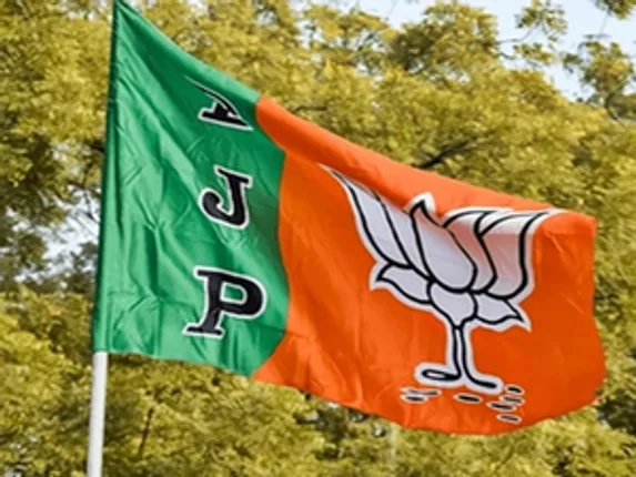 BJP flag pic  