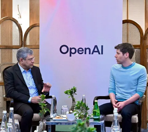ASHWINI with OPEN AI SAM ALTMAN