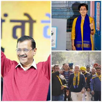 Kejriwal-Atishi-Sisodia