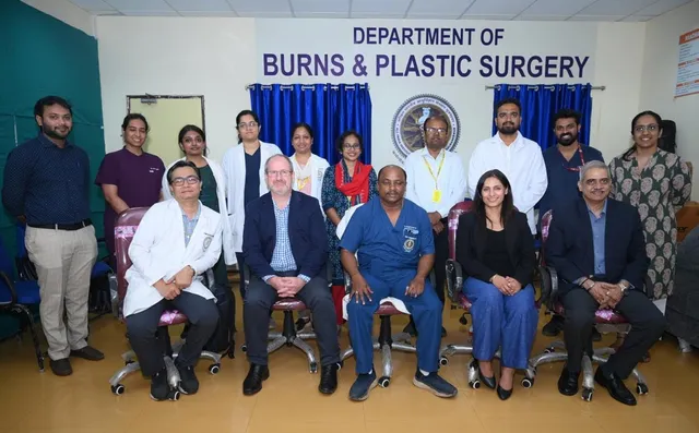 AIIMS BHUBANESWAR WITH BURN EXPERT