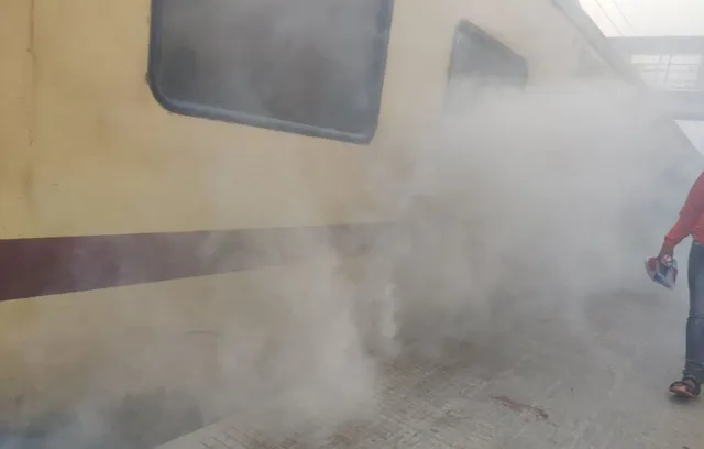 bhubaneswar train fire